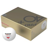 Pelota Sanwei ABS 40+ Pro *** 6 unidades blanca