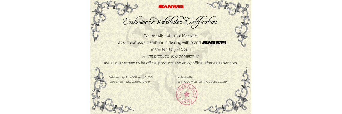 Sanwei distribuidores oficiales España
