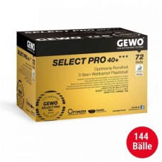 GEWO Juego de 2 pelotas Select Pro 40+ *** 72er blancas