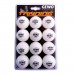 Pelotas de entrenamiento GEWO *** 40+ 12er blanco/naranja