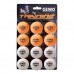 Pelotas de entrenamiento GEWO *** 40+ 12er blanco/naranja