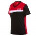 Camisa de mujer GEWO Fondi IV negro/rojo