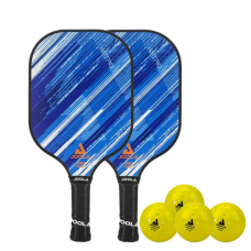 JOOLA Pickleball 2x Pickleball Paddle + Juego de 4 pelotas Primo JOOLA Pickleball 2x Pickleball Paddle + Juego de 4 pelotas Primo