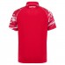Polo GEWO Marmo II rojo/blanco