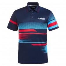 Polo GEWO Sarno I azul marino/rojo